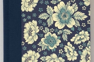 Taschenkalender Blüten blau