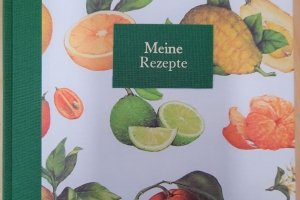 Rezeptbuch Südfrüchte grün